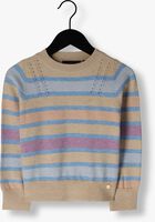 NONO Pull K-SOFT GIRLS STRIPED KNITTED SWEATER SAND Sable - medium