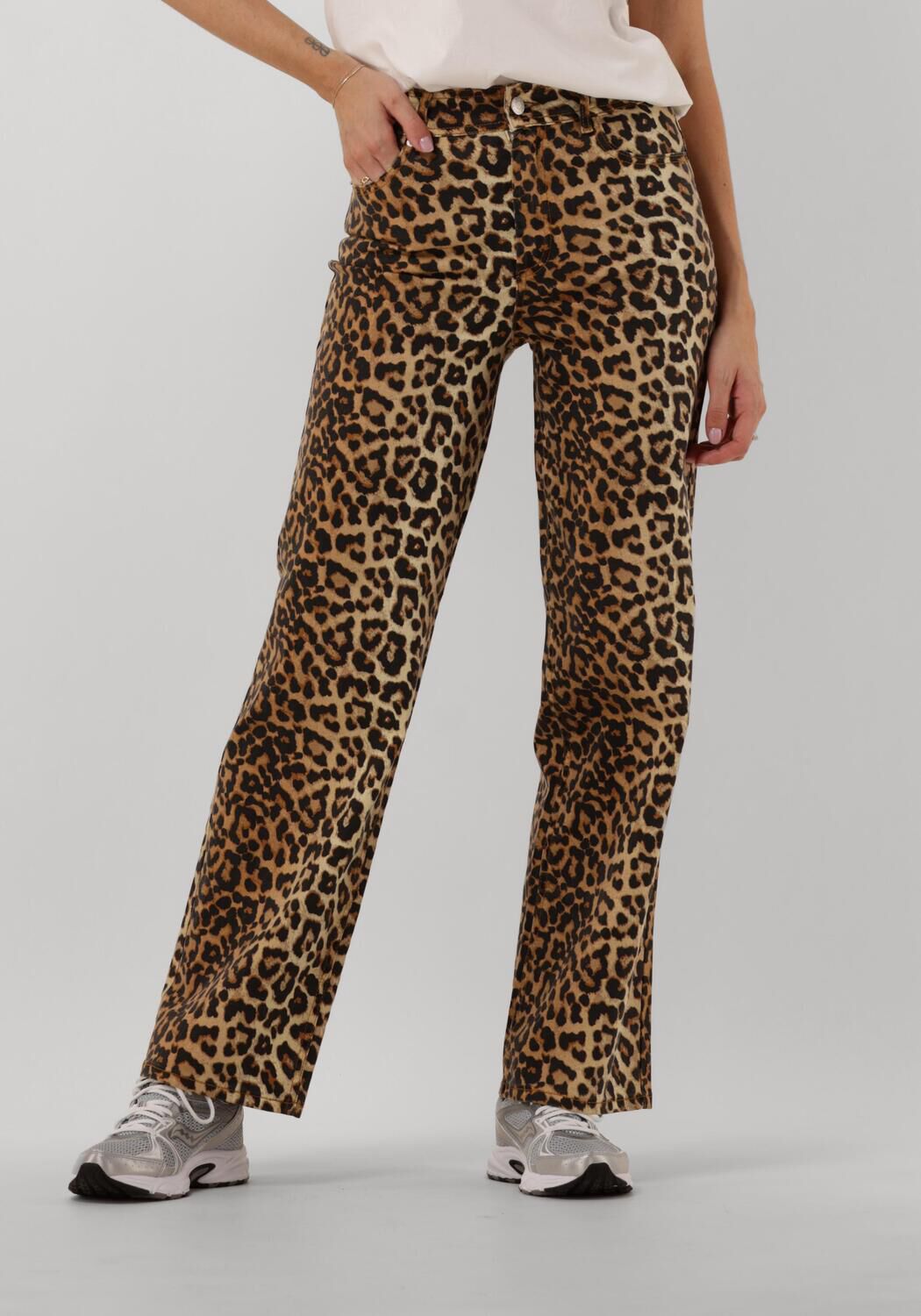 Leopard Y.A.S. Wide jeans YASLEONORA HW DENIM JEANS Omoda