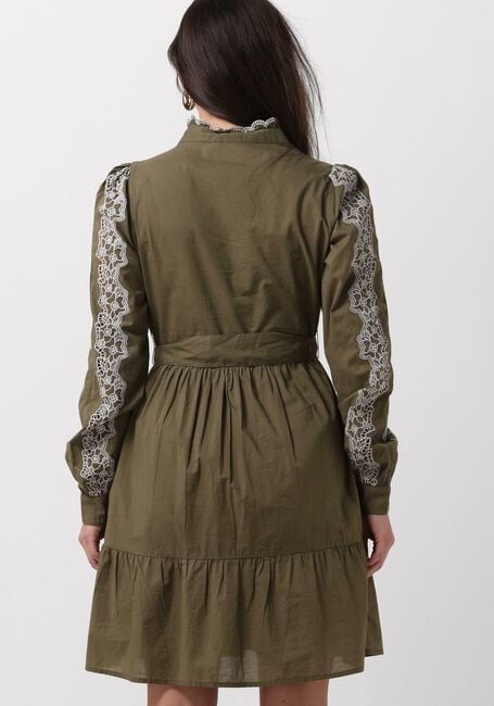 Groene Y.A.S. Mini jurk YASMURIS LS SHIRT DRESS S. - large