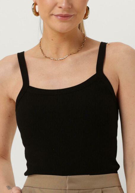 Zwarte SELECTED FEMME Top SLFCELICA ANNA STRAP TANK TOP - large