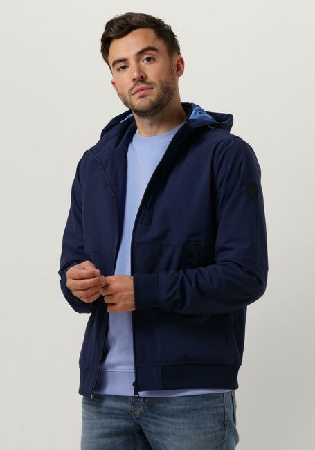 SCOTCH & SODA Jack HOODED COLOURBLOCK JACKET Bleu foncé - large