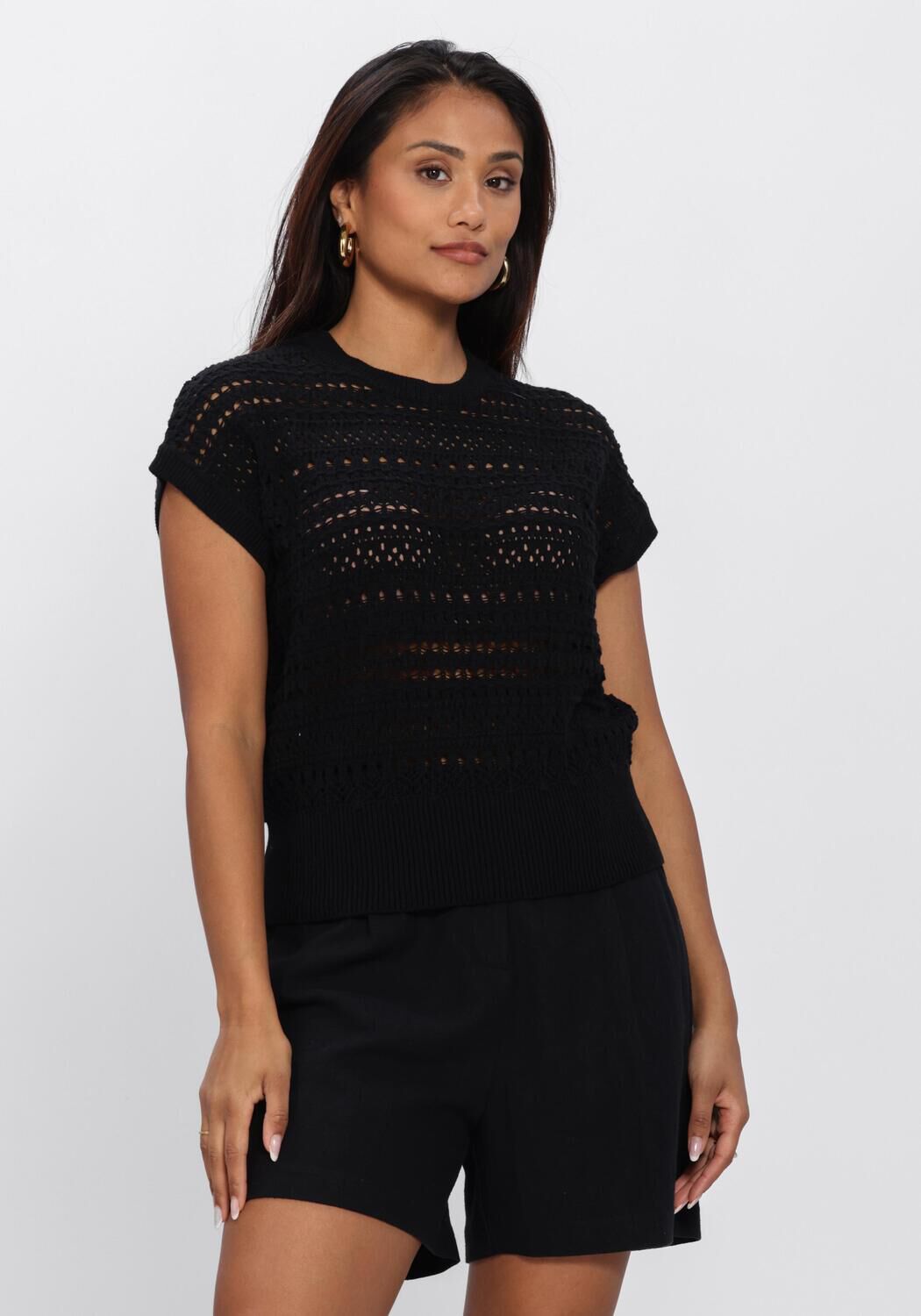 NOTRE-V Pull NV-HEIDA en noir - large