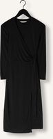 Zwarte MSCH COPENHAGEN Midi jurk MSCHADELONA LYNETTE WRAP DRESS Zwarte MSCH COPENHAGEN Midi jurk MSCHADELONA LYNETTE WRAP DRESS - medium