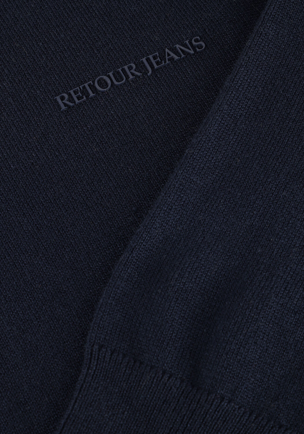 RETOUR Pull FONZO Bleu fonc&eacute; - large