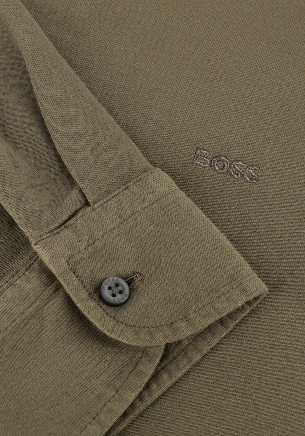 BOSS ORANGE Chemise d&eacute;contract&eacute; MYJERSEY_M 10260293 01 Olive - large