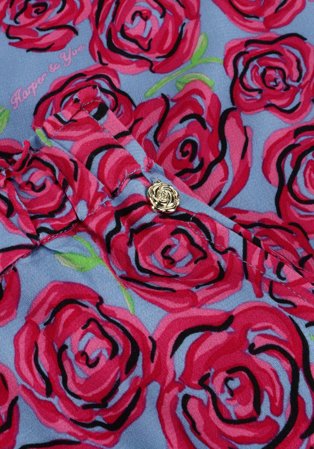 HARPER & YVE Pantalons longs RILEY-PA en rose - large