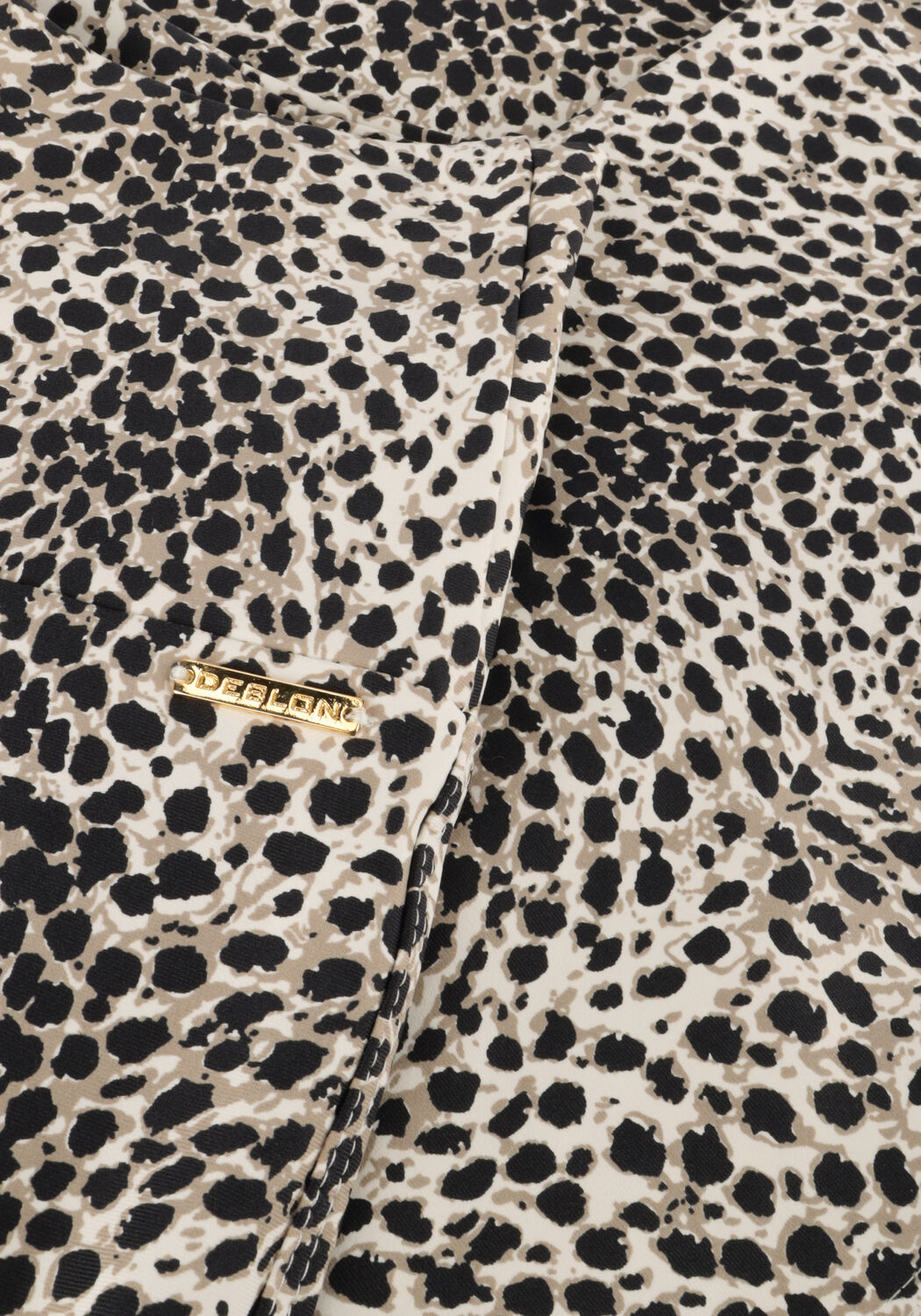 DEBLON SPORTS Pantalon &eacute;vas&eacute; CELINE FLARED LEGGINGS en marron - large