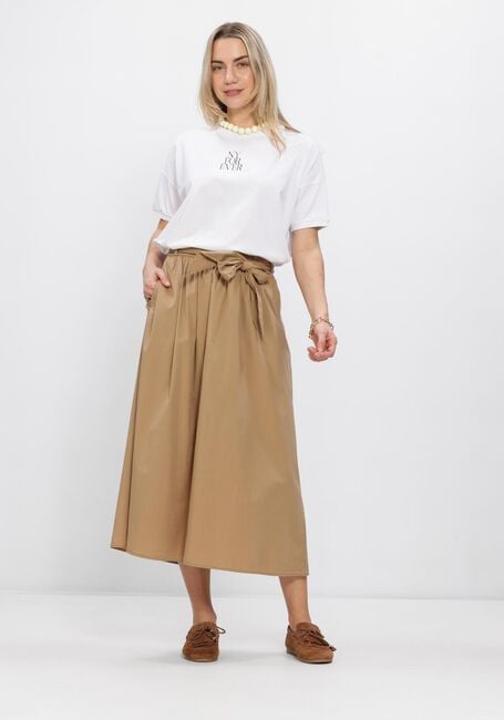 PENN & INK Jupe maxi SKIRT en marron - large