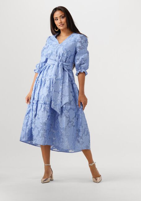 SELECTED FEMME Robe midi SLFSADIE 3/4 MIDI DRESS Bleu clair - large