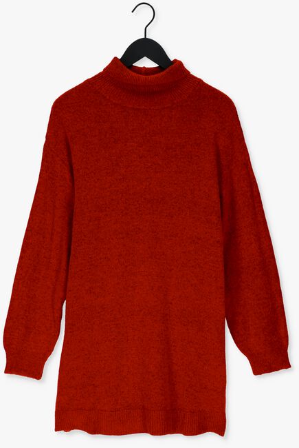 NA-KD Mini robe HIGH NECK KNITTED MINI DRESS en rouge - large