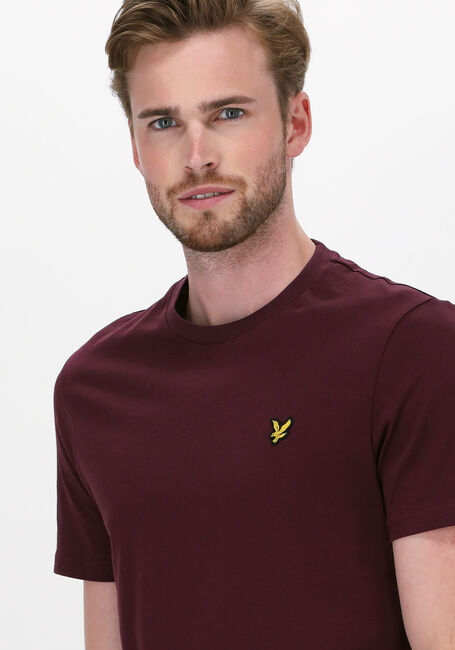 LYLE & SCOTT T-shirt PLAIN T-SHIRT Bordeaux - large