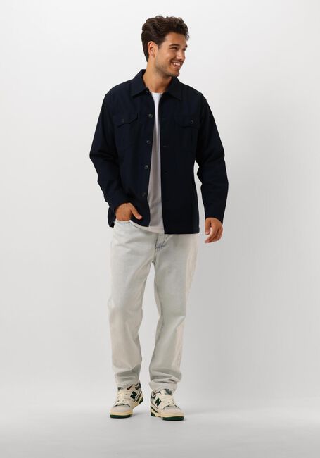 SELECTED HOMME Surchemise SLH-CANVAS WORKWEAR OVERSHIRT LS Bleu foncé - large