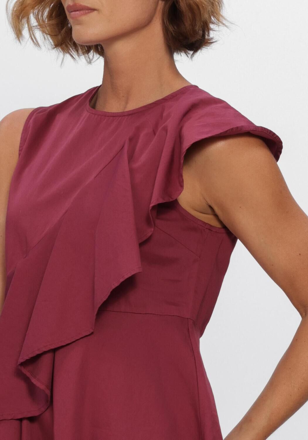 Y.A.S. YASBIRAMA SL DRESS S. Robes Bordeaux - large