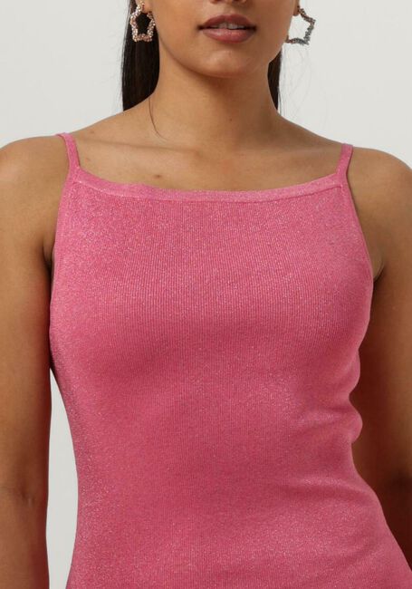NEO NOIR Mini robe CONTIMA GLITTER KNIT DRESS en rose - large