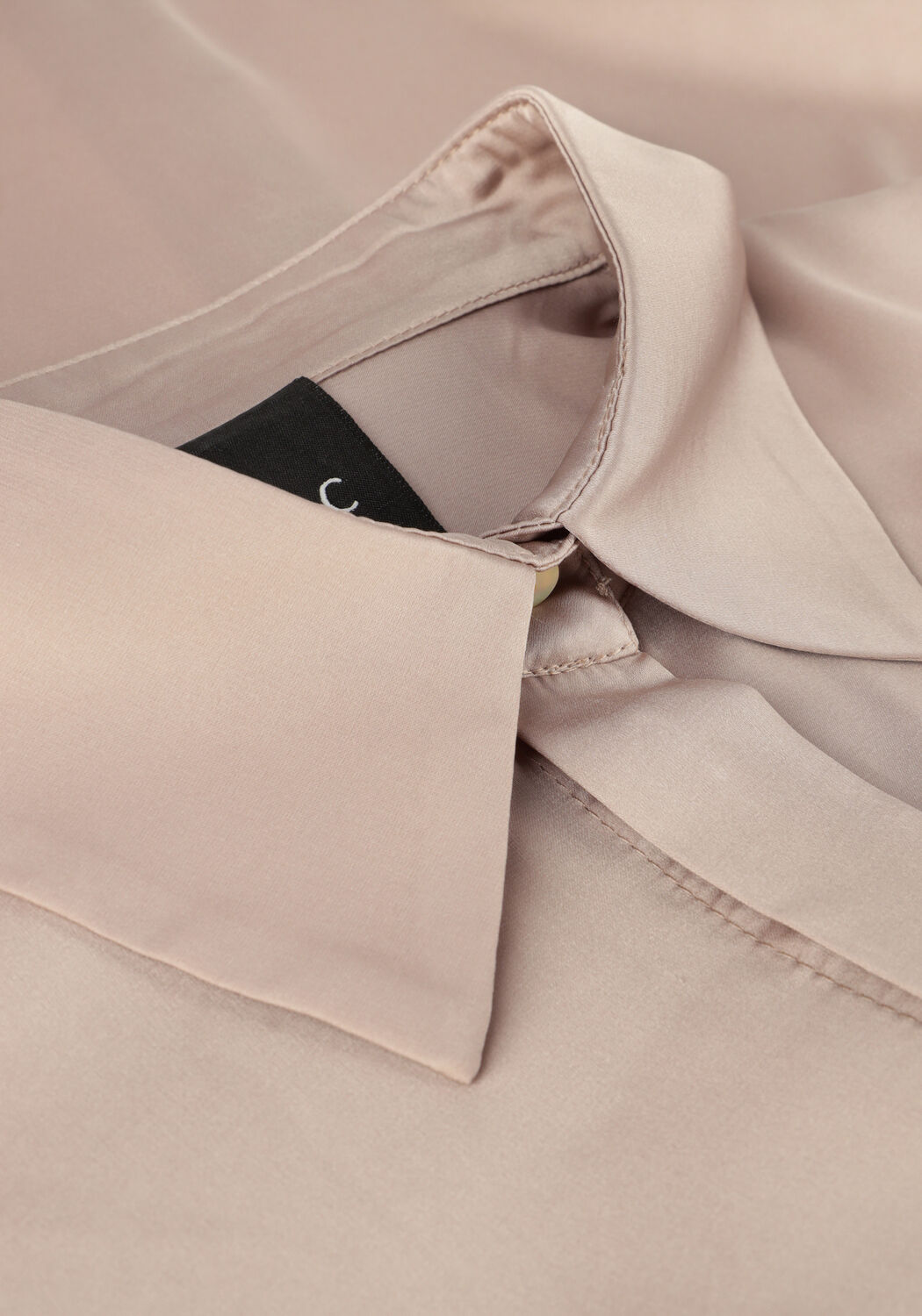 ACCESS SATIN SHIRT Blouses en bronze - large