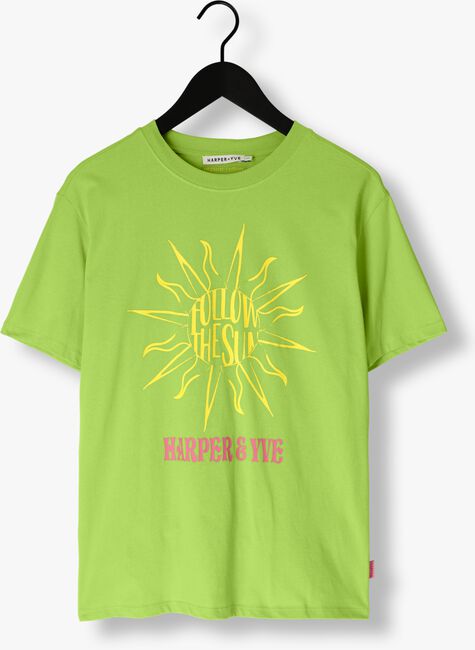 HARPER & YVE T-shirt FOLLOWTHESUN-SS en vert - large