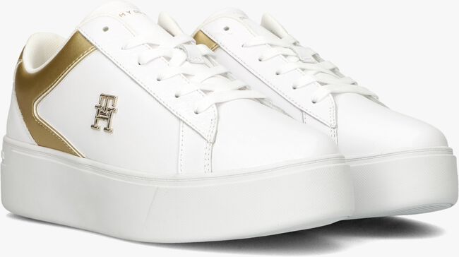 Witte TOMMY HILFIGER Lage sneakers TH PLATFORM COURT - large