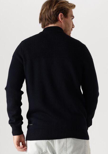 BUTCHER OF BLUE Pull MORRIS MOCK BTN Bleu foncé - large