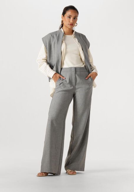 Grijze WITHBLACK Broeken/jumpsuits WBLMARINA TAILORED PANT - large