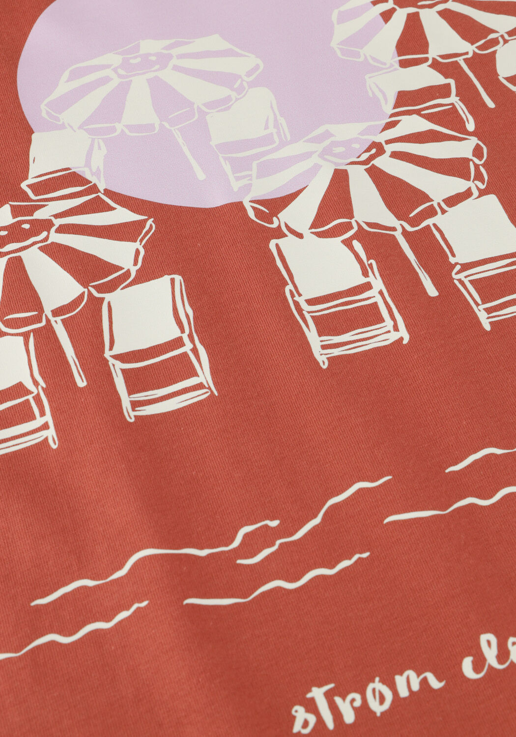 STR&Oslash;M Clothing T-SHIRT Polos & T-Shirts en rouge - large