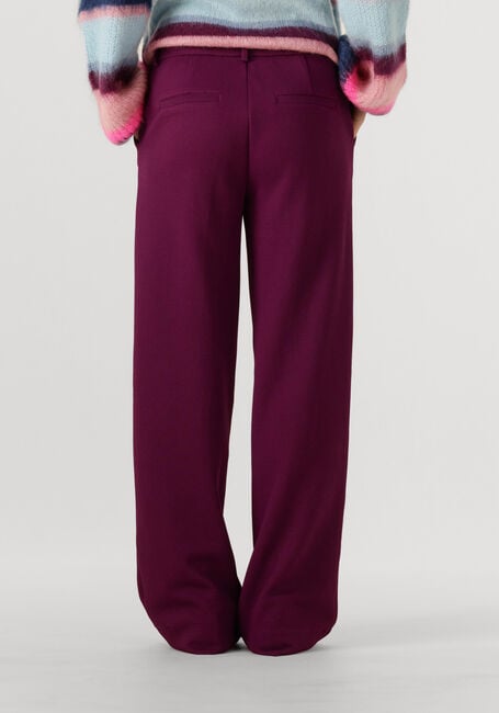 POM AMSTERDAM Pantalon large PANTS - LARA PLUM en violet - large
