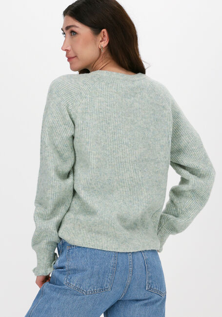 Groene NEO NOIR Trui ASLI KNIT BLOUSE - large