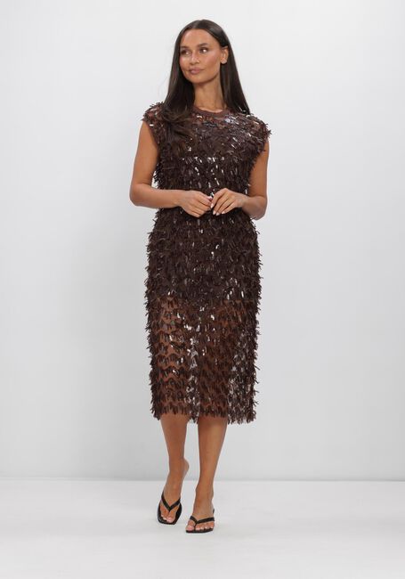 HAUTE L'AMITI&Eacute; LIMONE DRESS Robes en marron - large