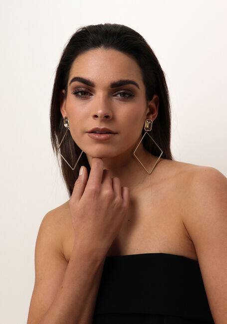 NOTRE-V Boucles d'oreilles X FLORINE Doré - large