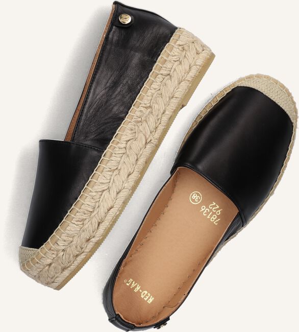 Zwarte RED-RAG Espadrilles 78136 Zwarte RED-RAG Espadrilles 78136 - large