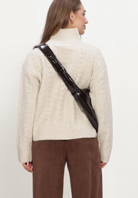 NEO NOIR Pull ANDA CABLE KNIT BLOUSE Cr&egrave;me - large