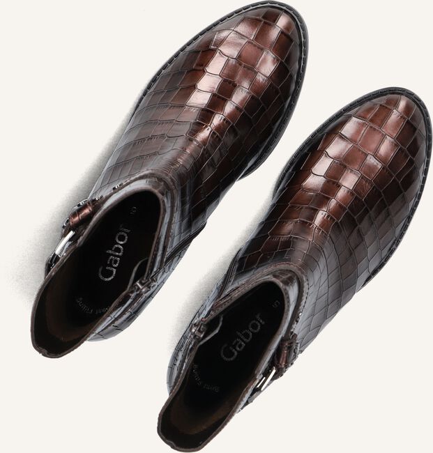 Bronzen GABOR Enkellaarsjes 511 Bronzen GABOR Enkellaarsjes 511 - large