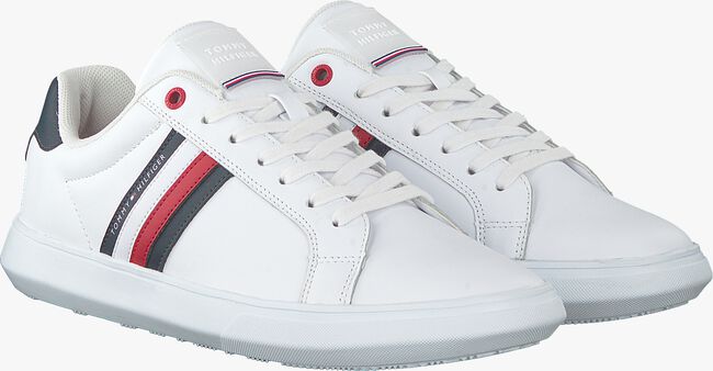 Witte TOMMY HILFIGER Lage sneakers ESSENTIAL CUPSOLE - large