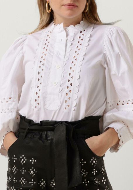 Witte ANTIK BATIK  RODA BLOUSE - large