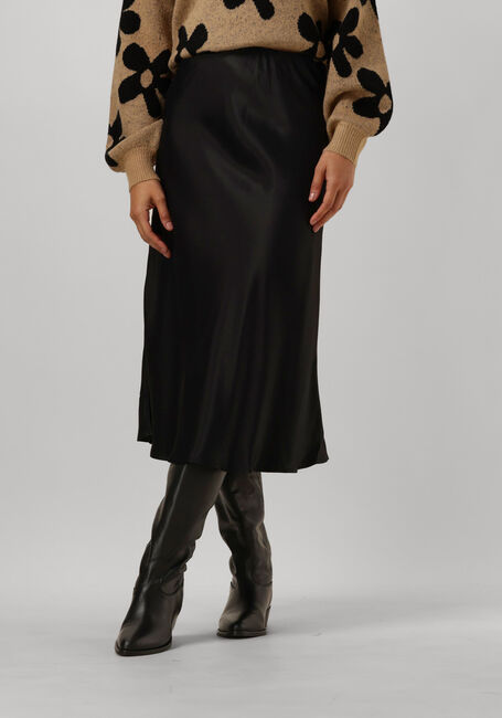 Zwarte POM AMSTERDAM Midirok SATIN BLACK - large