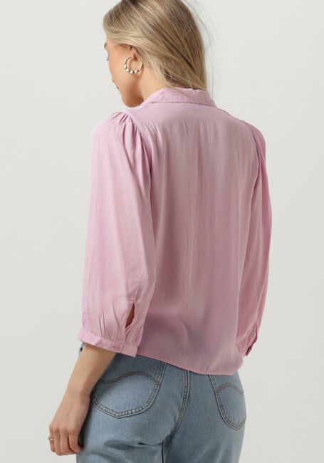 MSCH COPENHAGEN Blouse GALIENA MOROCCO 3/4 SHIRT en rose - large