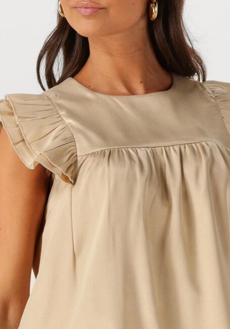 Beige STUDIO AMAYA Top LEA - large