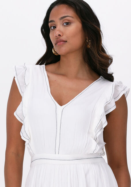 NEO NOIR Robe maxi MERTIL DRESS Blanc - large