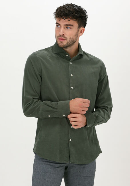 PROFUOMO Chemise décontracté HAIM Vert foncé - large