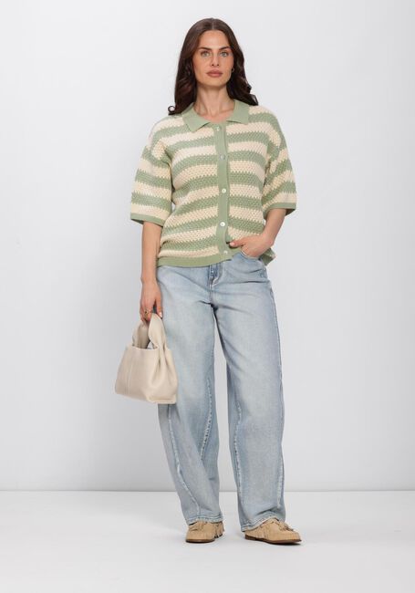 YDENCE KNITTED TOP JANOUK Hauts & T-shirts en vert - large