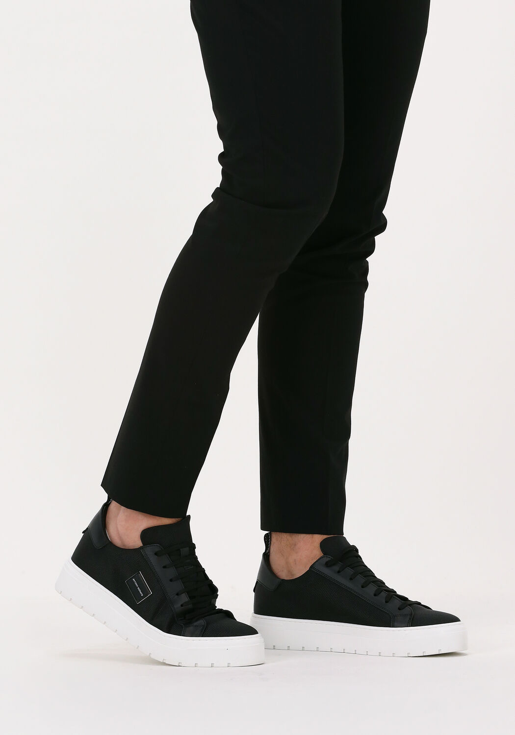 Zwarte ANTONY MORATO Lage sneakers MMFW01452 Omoda