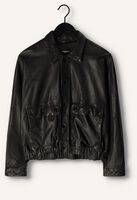 GOOSECRAFT Veste en cuir GC DAISIES JACKET en noir GOOSECRAFT Veste en cuir GC DAISIES JACKET en noir - medium