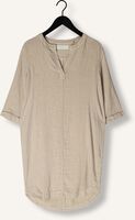 NUKUS Robe midi KATE DRESS MIX en beige NUKUS Robe midi KATE DRESS MIX en beige - medium