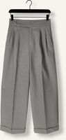VANILIA Pantalon large PUNTO PLEATED WIDE en gris VANILIA Pantalon large PUNTO PLEATED WIDE en gris - medium