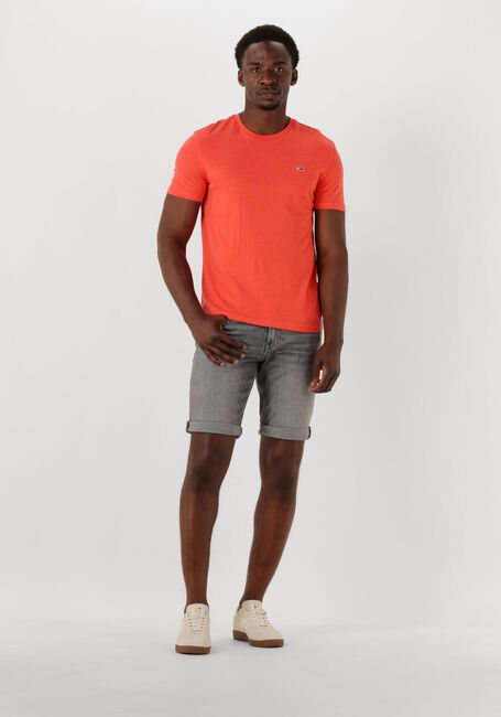 TOMMY JEANS T-shirt TJM XSLIM JASPE HTR TEE EXT Corail - large