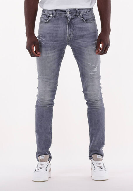 7 FOR ALL MANKIND Skinny jeans PAXTYN SELECTED GREY en gris - large
