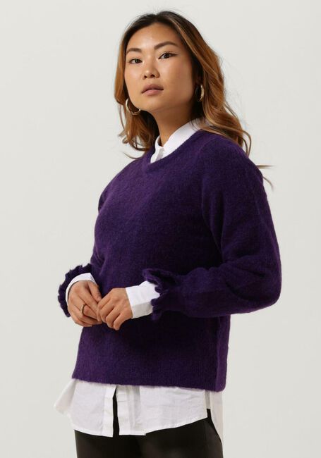 SELECTED FEMME Pull SIA JUMA LS KNIT en violet - large