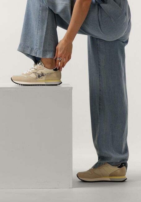 Beige SUN68 Sneakers STARGIRL GLITTER LOGO Beige SUN68 Sneakers STARGIRL GLITTER LOGO - large