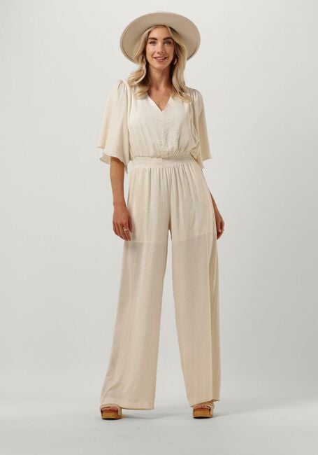 ACCESS Combinaison JUMPSUIT WITH BATWING SLEEVES Crème - large