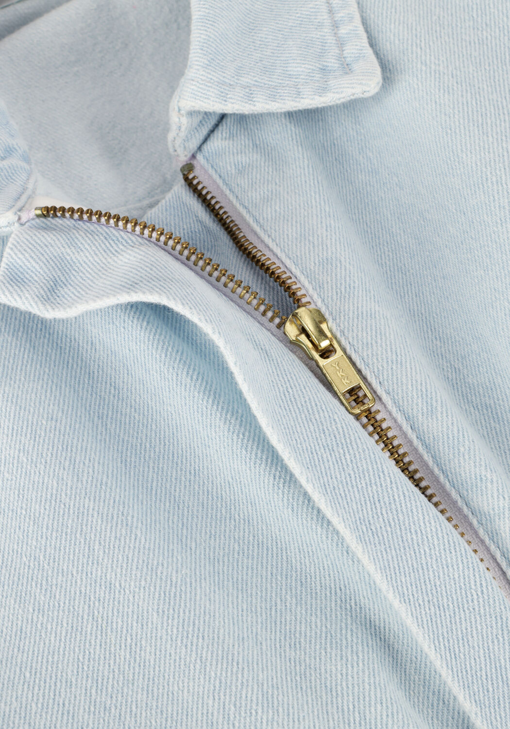 Lichtblauwe BY-BAR  OLLIE BLEECHED DENIM SUIT - large