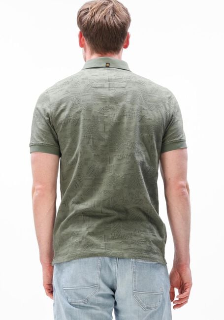 PME LEGEND Polo JACQUARD JERSEY en vert - large